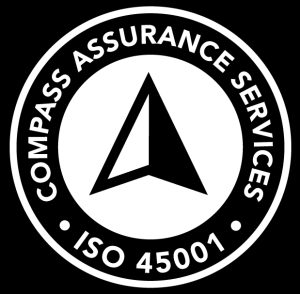 Compass-ISO-45001-Primary-Icon-Mono